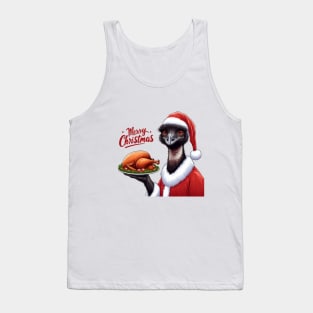 christmas australian emu Tank Top